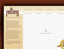 Tablet Screenshot of fellingproducts.com